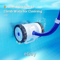 VINGLI Pool Cleaner Suction-Side Pool Vacuum Automatic Sweeper for Inground Swim