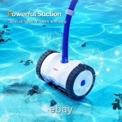 VINGLI Pool Cleaner Suction-Side Pool Vacuum Automatic Sweeper for Inground Swim