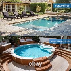 VINGLI Pool Cleaner Suction-Side Pool Vacuum Automatic Sweeper for Inground Swim