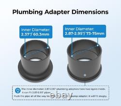 Variable Speed Pool Pump 1.8 HP Pool Pump Inground 220-240V9114 GPH High Flow