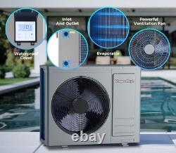 Varpoolfaye 240V Inground Heat Pump Swimming Pool and Spa Heater 35100 BTU