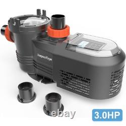 Varpoolfaye 3HP Var Speed Pump 240V Inground Variable Speed Swimming Pool Pump