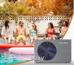 Varpoolfaye High COP Heat Pump Pool Heater 30000BTU for Above/In-Gound Swim Pool