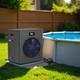 Varpoolfaye Swimming Pool Heat Pump Heater 16000 Btu For Above Ground Pools 120v