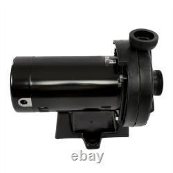 W36060 3/4 HP Booster Pump For Inground Swimming Pools Pressure Cleaner Black