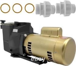 W3SP2615X20 Single Speed 2 HP 115/230V Super Pool Pump Pool Pumps As Picture Sho