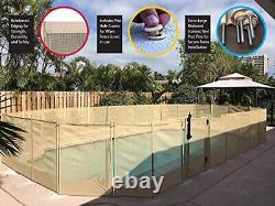 WWF200B Inground Pool Safety 4' x 12', Removable, Easy DIY Installation with