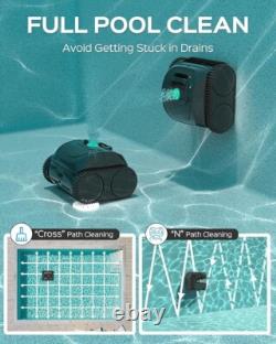 WYBOT C1 Pool Cleaner Wall Climb Cordless Robotic Pool Robot In-Ground Pools NEW