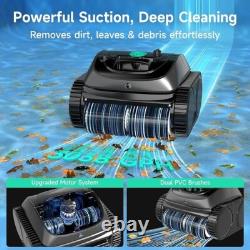 WYBOT C1 Pool Cleaner Wall Climb Cordless Robotic Pool Robot In-Ground Pools NEW
