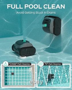 WYBOT C1 Pool Robot Vacuum, Smart APP Support, Auto Wall & Waterline Cleaning