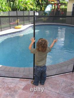 Water Warden Meshylene Safety Fence for Inground Swimming Pools (Various Sizes)