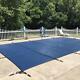 Water Warden Safety Pool Cover 16ftx32ft In-ground Rectangle With2ft. Overlap Blue