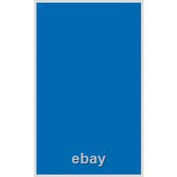 Water Warden Safety Pool Cover 18'Wx34'L Rectangular Mesh Layer In-Ground Blue