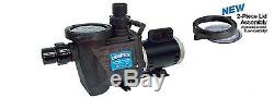 Waterway Champion 1.5 HP Inground Swimming Pool Pump Champs115