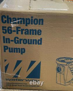Waterway Champion 56-frame In-ground Pump Champe-120 2.60hp