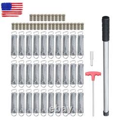 Winter Rectangle Above Inground Swimming Pool Heavy Duty Safety Cover 18×36FT