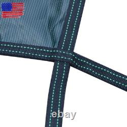 Winter Rectangle Above Inground Swimming Pool Heavy Duty Safety Cover 18×36FT