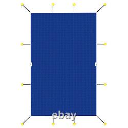 Winter Rectangle Inground Swimming Pool Heavy Duty Safety Cover Blue Customize