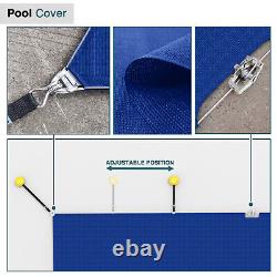 Winter Rectangle Inground Swimming Pool Heavy Duty Safety Cover Blue Customize