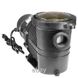 XtremepowerUS 1.0HP Energy Efficient Variable Speed Swimming Pool Pump Strainer