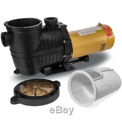 XtremepowerUS 1.5HP Inground Swimming Pool Pump 1-1/2 NPT with Strainer 220v