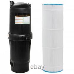 XtremepowerUS 175 Square Foot for In-Ground Pool & Spa Cartridge Filter Clean