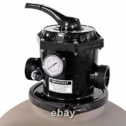 XtremepowerUS 19 Sand Filter System Inground Above Pool up to 24,000 Gallons