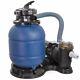 Xtremepowerus 2400gph 13 Sand Filter For Above Ground Pool With Pool Pump Intex
