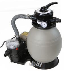 XtremepowerUS 2640 GPH Self Priming 13 Sand Filter Swimming Pool Pump with Timer