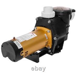 XtremepowerUS 2HP In Ground 2 Swimming Pool Pump SPA 5850 GPH Dual Speed Motor