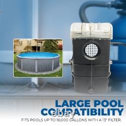 XtremepowerUS 3/4 HP High Flo for Above Ground Swimming Pool Pump with Strainer