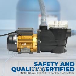 XtremepowerUS 3/4 HP High Flo for Above Ground Swimming Pool Pump with Strainer