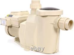 XtremepowerUS 3HP Variable Speed Swimming Pool Pump InGround Pool Motor 1.5/2