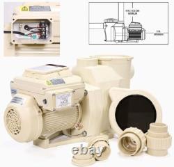 XtremepowerUS 3HP Variable Speed Swimming Pool Pump InGround Pool Motor 1.5/2