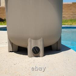 XtremepowerUS DE Pool Filter 48 SQ. FT. Vertical Grid Swimming Pool Fitting Set