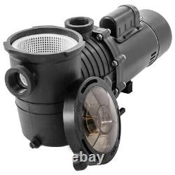 XtremepowerUS Dual Speed 2HP High-Flo Inground Swimming Pool Pump Energy Saving