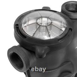 XtremepowerUS Swimming Pool Pump Variable Speed 1.5HP Digital LCD In-Ground